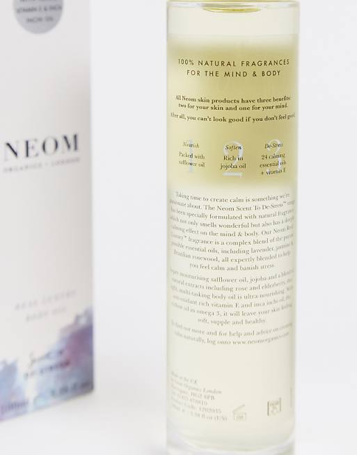 NEOM Real Luxury Lavender Rosewood & Jasmine Vitamin Body Oil 100ml