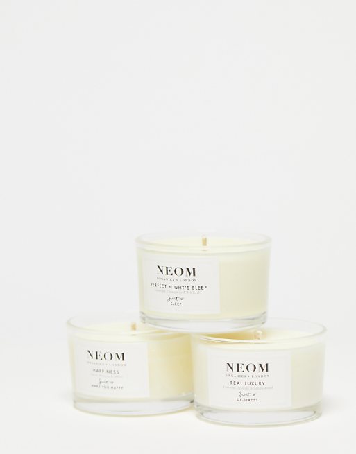 NEOM Wellbeing Candle Trio - 20% Saving