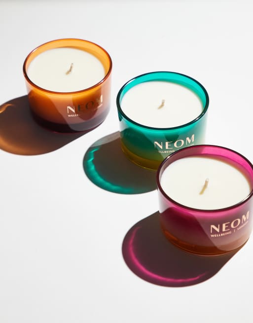 NEOM Winter Wellbeing Candle Trio