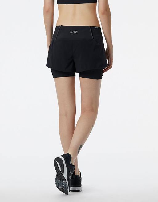 New Balance Impact Run Shorts In Black