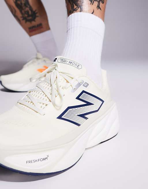 New Balance More Running Trainers In Off White