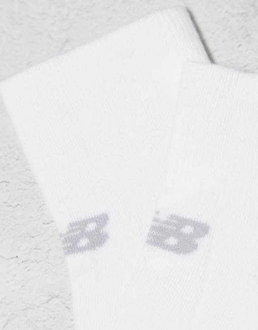 New Balance Performance Ankle Sock 6 Pack In White