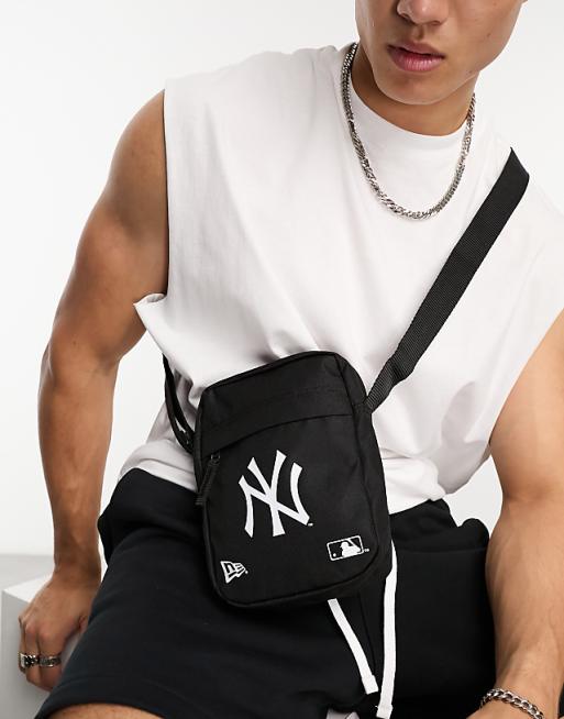 New Era NY Logo Flight Bag In Black