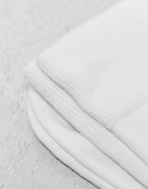 New Look 5 Pack Plain Socks In White