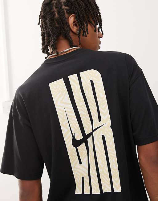 Nike Air Graphic T-shirt In Black