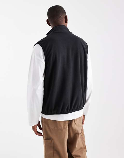 Nike Club Fleece Gilet In Black