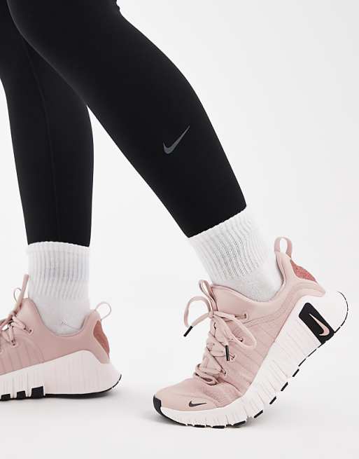 Nike One Training Dri-Fit High Rise 7/8 Leggings In Black