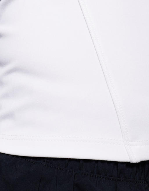 Nike One Training Fitted Longsleeve Top In White