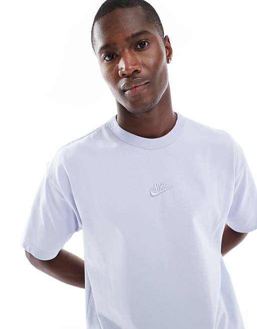 Nike Premium Essentials Oversized T-shirt In Light Blue