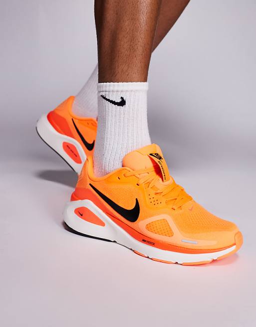 Nike Running Air Structure 26 trainers in orange