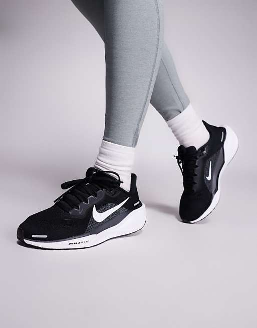 Nike Running Air Zoom Pegasus 41 trainers in black and white