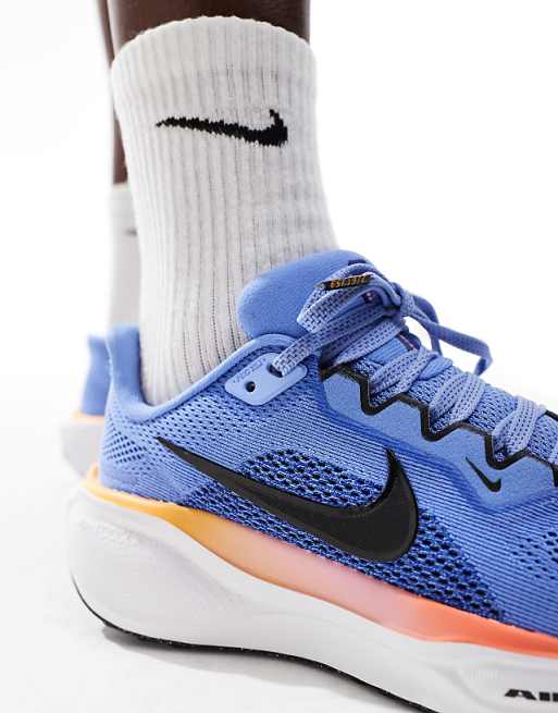 Nike Running Air Zoom Pegasus 41 Trainers In Blue And Orange