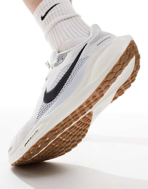 Nike Running Air Zoom Pegasus 41 Trainers In Cream And Blue