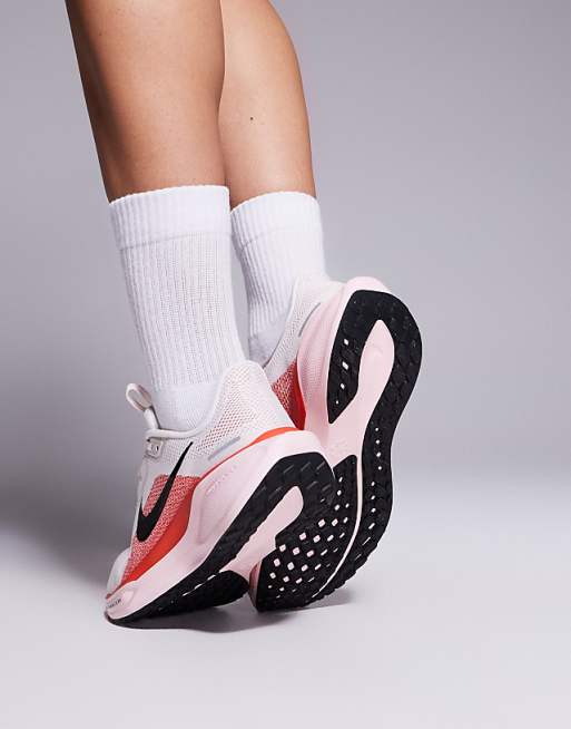 Nike Running Air Zoom Pegasus 41 Trainers In White And Pink