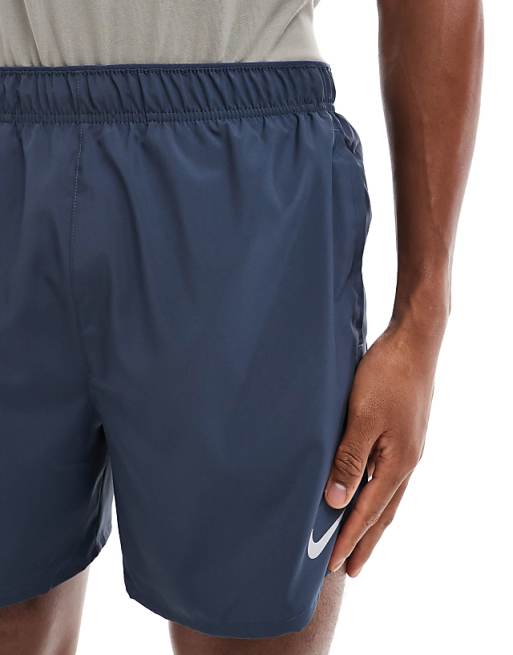 Nike Running Challenger Dri-FIT 5 Inch Shorts In Navy