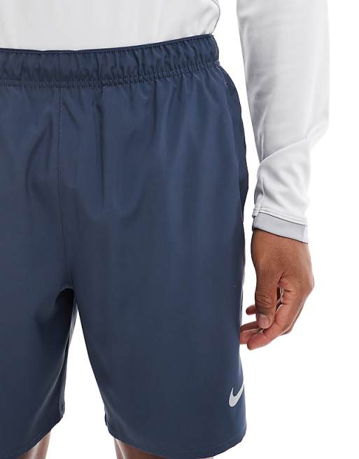 Nike Running Challenger Dri-FIT 7 Inch 2 In 1 Shorts In Navy
