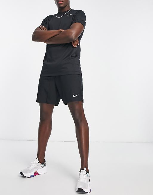 Nike Running Challenger Dri-FIT 7 Inch 2 In 1 Shorts In Black
