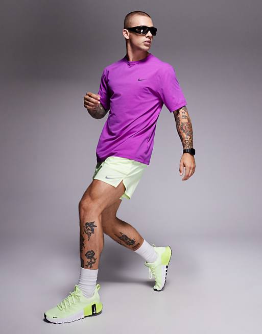 Nike Running Challenger Dri-FIT 7 inch shorts in green