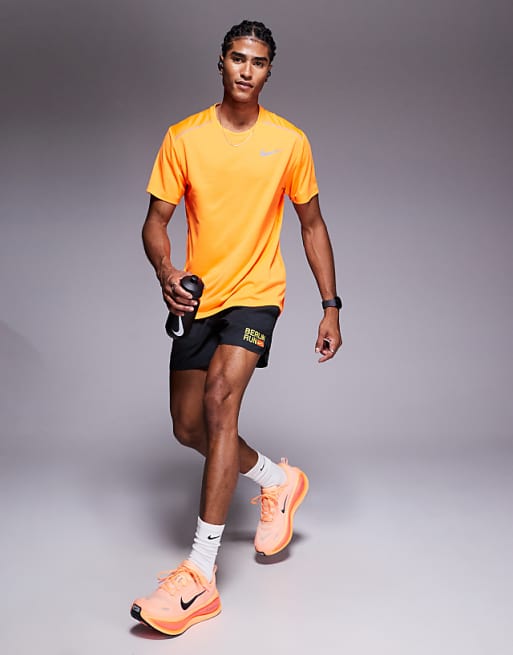 Nike Running City Marathon Dri-FIT Stride 5inch shorts in black