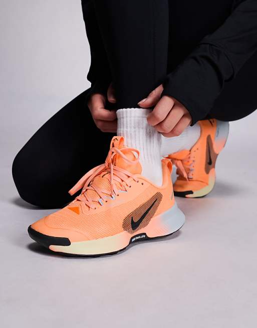 Nike Running Juniper Trail 3 trainers in orange