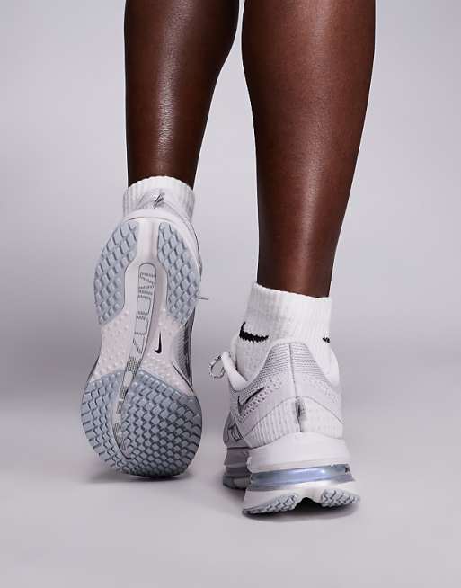 Nike Running Pegasus Premium Trainers In Light Grey And Silver