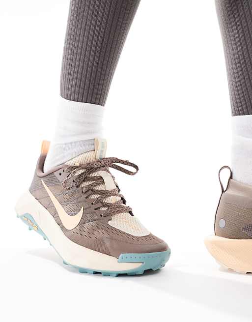 Nike Running ReactX Pegasus Trail 5 Gore-TEX Trainers In Brown