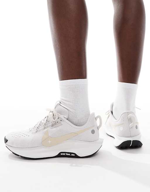 Nike Running ReactX Pegasus Trail 5 trainers in grey