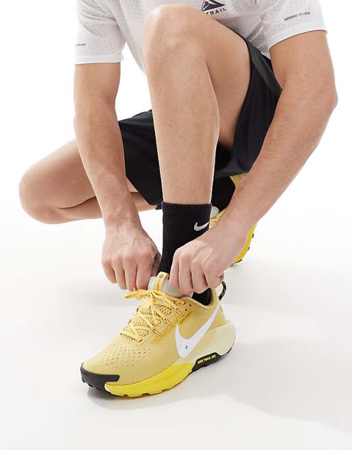 Nike Running ReactX Pegasus Trail 5 Trainers In Yellow
