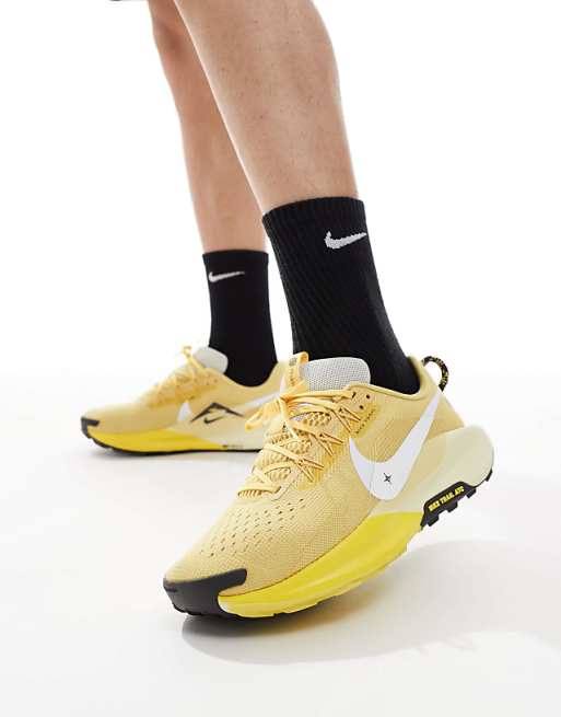 Nike Running ReactX Pegasus Trail 5 trainers in yellow