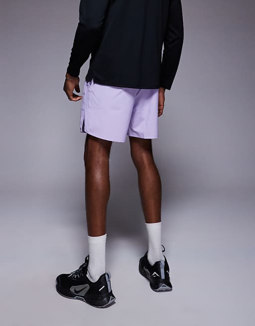 Nike Running Run Energy Challenger Dri-FIT 7 Inch Shorts In Purple