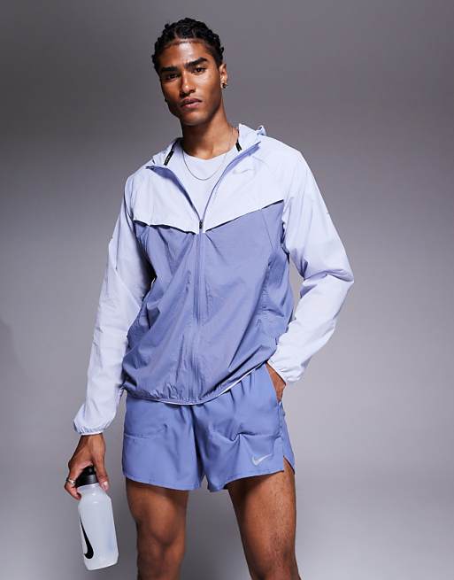 Nike Running Stride Jacket In Blue