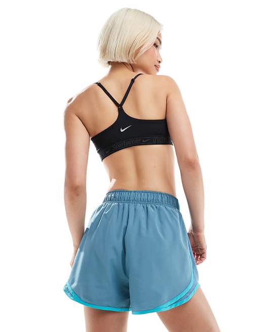 Nike Running Tempo Dri-FIT Mid Rise 3 Inch Shorts In Blue