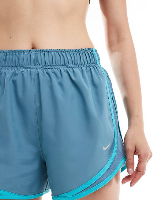 Nike Running Tempo Dri-FIT Mid Rise 3 Inch Shorts In Blue