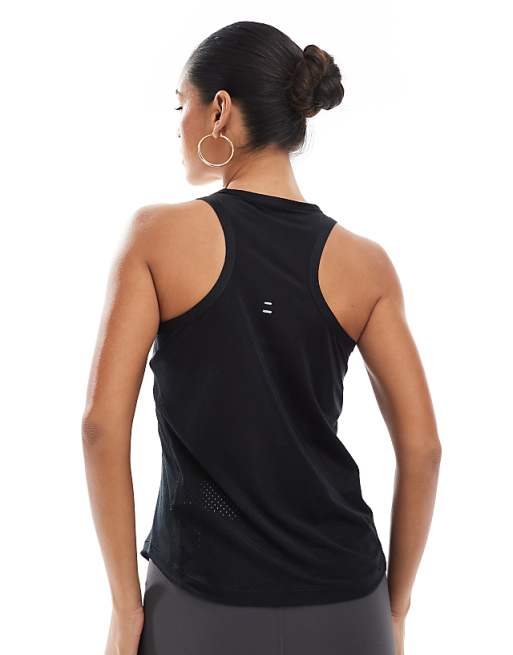Nike Running Tempo Dri-Fit Vest In Black