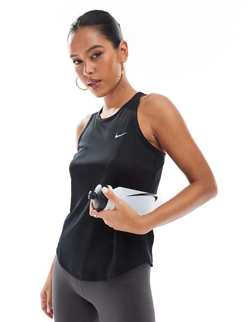 Nike Running Tempo Dri-Fit vest in black