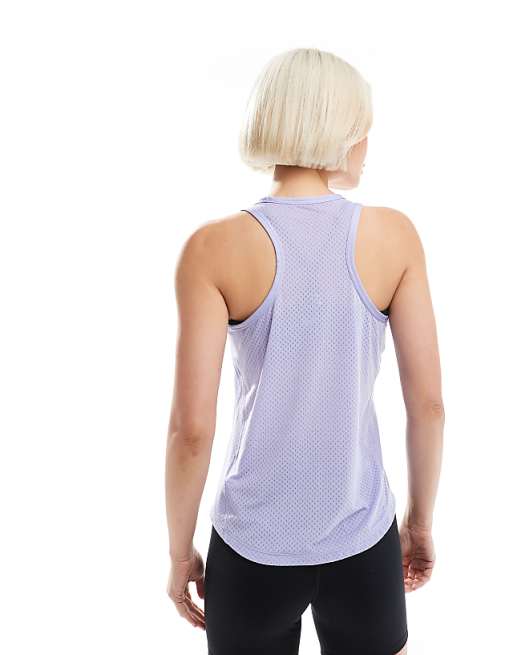 Nike Running Tempo Dri-Fit Vest In Lilac