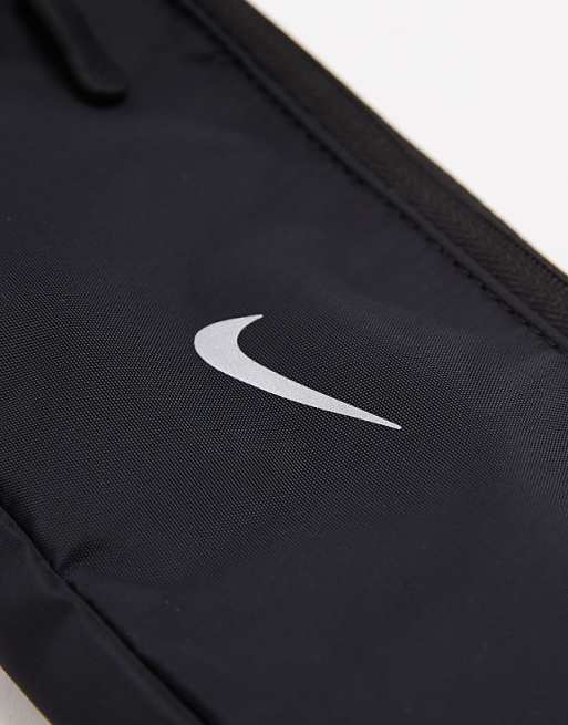 Nike Running Waistpack In Black And Silver
