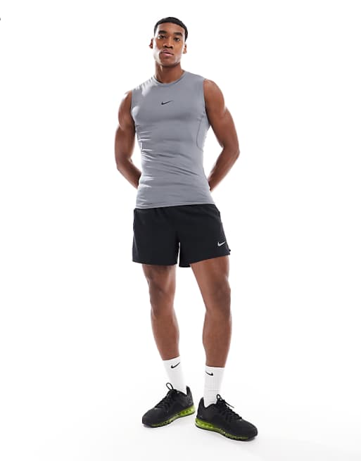 Nike Training Dri-FIT Muscle Fit Vest In Grey
