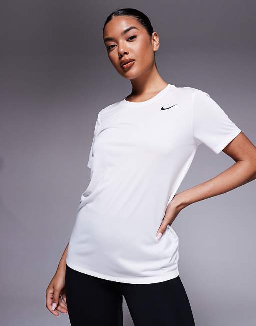 Nike Training Dri-FIT t-shirt in white