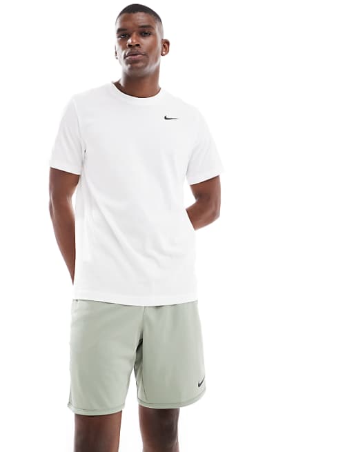 Nike Training Dri-Fit Totality Knit 7 Inch Shorts In Light Green