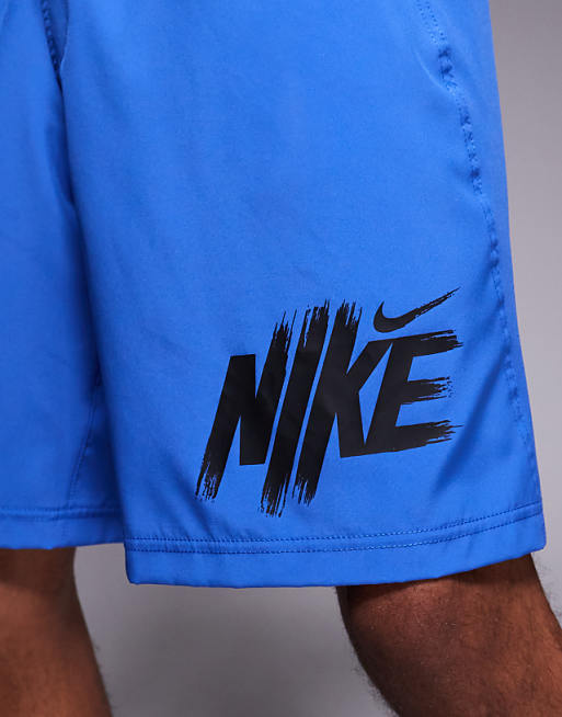 Nike Training Form Dri-FIT 9inch Shorts In Blue