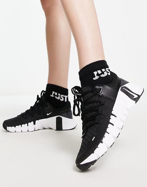 Nike Training Free Metcon 5 Trainers In Black