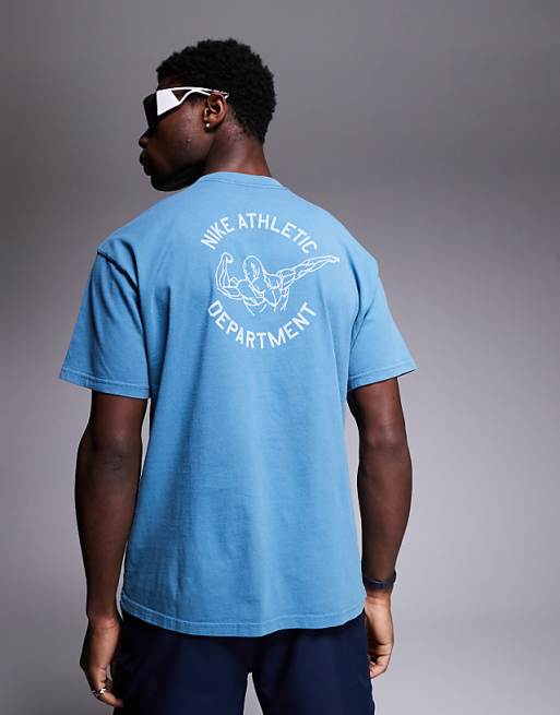 Nike Training Gym Culture Graphic T-shirt In Blue