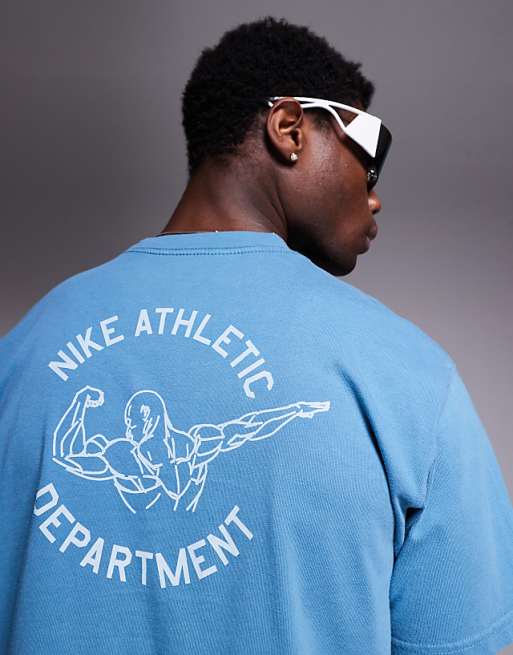 Nike Training Gym Culture graphic t-shirt in blue