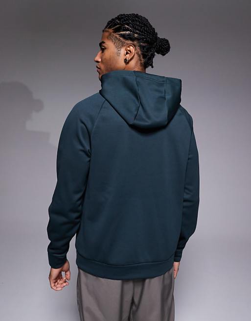 Nike Training Heritage Graphic Hoodie In Dark Green