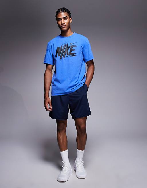Nike Training Hyverse Dri-Fit T-shirt In Blue
