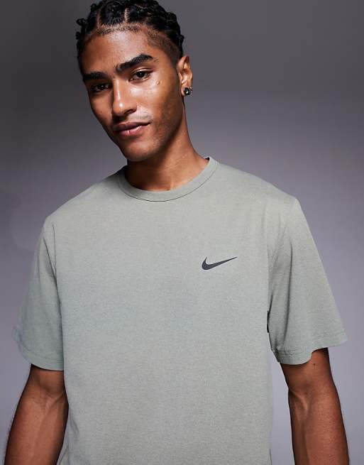 Nike Training Hyverse Dri-FIT t-shirt in light khaki