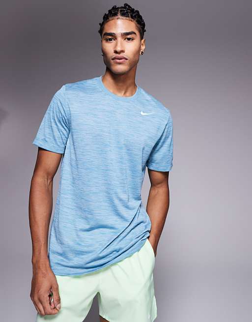 Nike Training Legend Dri-FIT veneer t-shirt in blue