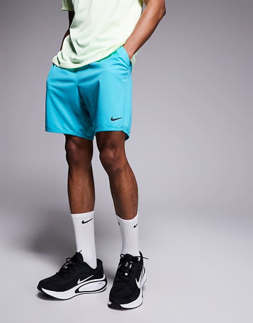 Nike Training Totality Dri-FIT Knitted 7 Inch Shorts In Light Blue