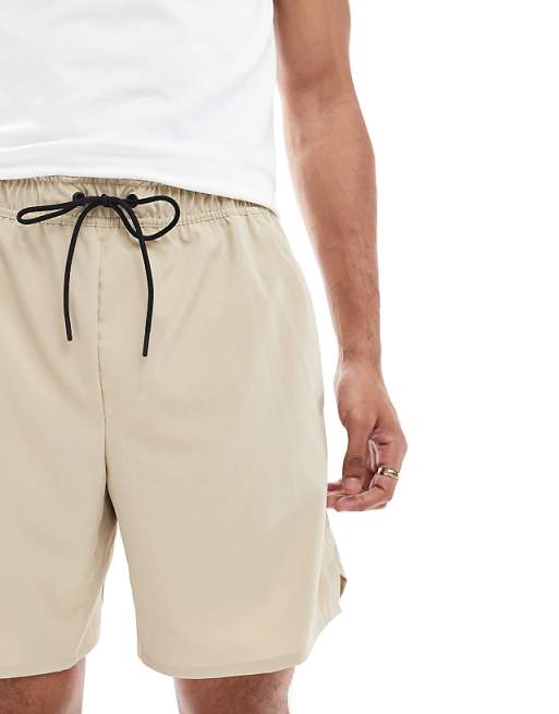 Nike Training Totality Dri-FIT Woven 7inch Shorts In Light Khaki